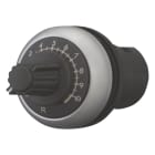 EATON INDUSTRIES - Potenziometro M22 22,5 mm R 100 k? P 0,5 W ghiera frontale titanio KOHM.