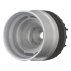 EATON INDUSTRIES - Pulsante luminoso RMQ-Titan con protezione meccanica ad impulso senza capsula e ghiera frontale colore titanio M22-DGL-X PULS LUM CON GUARDI.