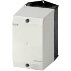 EATON INDUSTRIES - Custodia in materiale isolante, dimensioni 160x100x145mm, con guida DIN e certificazione UL/CSA.