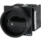 EATON INDUSTRIES - Interruttore generale, 3 poli + N + 1 NA + 1 NC, 32 A, Funzione di arresto, 90 gradi, lucchettabile in posizione 0, montaggio a incasso.