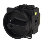 EATON INDUSTRIES - Interruttore generale P3 30 A montaggio a incasso 3 poli con maniglia rotativa nera corona di blocco lucchettabile in posizione 0 UL/CSA.