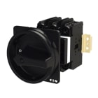 EATON INDUSTRIES - Interruttore generale P3 30A a comando rinviato 3 poli con maniglia rotativa nera e corona di blocco lucchettabile in posizione 0 UL/CSA SVB-SW-MCS.