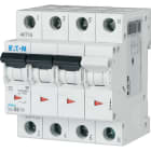 EATON INDUSTRIES - Faz6-B6/3n Interruttore Protettore, 6A, 3P+N, Caratteristica: B, 6kA.