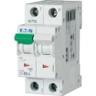 EATON INDUSTRIES - Interruttore magnetotermico 6A 1p+N, caratteristica B PLZ4-B6/1N MT 4,5KA 1N B 6A.