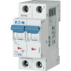 EATON INDUSTRIES - Placca PLS4-B20/2 Interruttore Magnetotermico 4,5KA 2 Poli B 20A.