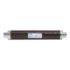 EATON INDUSTRIES - Cartuccia fusibile 24TFMEJ80, media tensione 24KV, 80A, AC, 50 kA, 3", 76 x 442 mm, DIN, back-up, percussore, resina marrone.