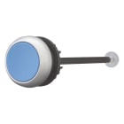 EATON INDUSTRIES - Pulsante di sblocco, blu, Ghiera: titanio, M22-DZ-B reset.