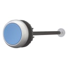 EATON INDUSTRIES - Pulsante di sblocco, blu, Ghiera: titanio, M22-DZ-B reset.
