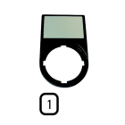 EATON INDUSTRIES - Supporto etichetta portaetichettacompl 30x50 1 m22sstx52 256797