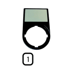 EATON INDUSTRIES - Supporto etichetta portaetichettacompl 30x50 1 m22sstx52