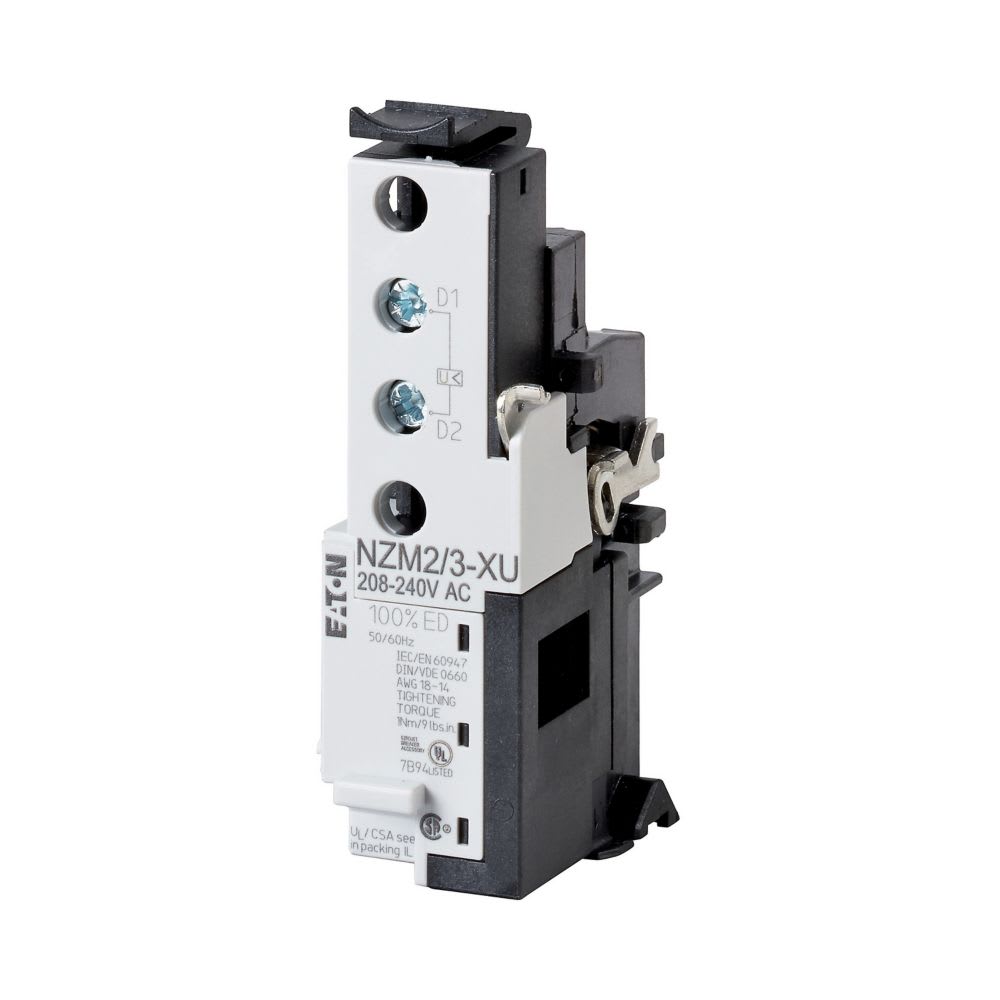 EATON INDUSTRIES - NZM2/3-XU208-240AC SGANCIATORE DI MIN.TE