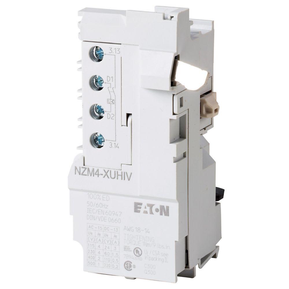EATON INDUSTRIES - NZM4-XUHIV380-440AC SG.MIN.TENS.2 AUX AN