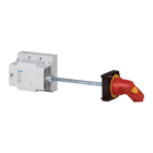 EATON INDUSTRIES - Kit interruttore generale lato destro rosso dimensione 3 NZM3-XSR-R MAN.