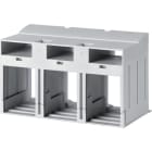 EATON INDUSTRIES - Coperchio per collegamento a vite, 3 poli, dimensione 4, NZM4-XKSA Calotta Coprimorsetti.