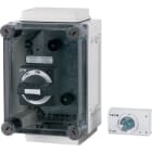 EATON INDUSTRIES - Custodia con comando remoto per NZM grandezza 1, in materiale isolante, dimensioni 250x187,5x175mm.