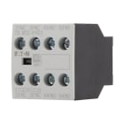 EATON INDUSTRIES - Modulo contatti ausiliari, 4 poli, Ith=16A, 2NA+2NC, fissaggio frontale, morsetti a bullone, DILM7-10-DILM38-10, XHI22.