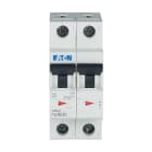 EATON INDUSTRIES - Interruttore magnetotermico FAZ-K0,5/2, 0,5A, 2P, 15KA, caratteristica K.