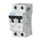 EATON INDUSTRIES - Interruttore magnetotermico 6A 2P caratteristica K FAZ-K6/2 INT. MT 15KA 2P K 6A.