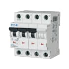 EATON INDUSTRIES - Interruttore magnetotermico 25A 3p+N caratteristica C FAZ-C25/3N INT. MT 10KA 3P+N C 25A