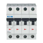 EATON INDUSTRIES - Interruttore magnetotermico FAZ-K25/4, 25A, 4 poli, 15KA.