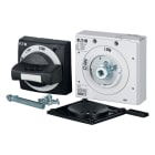 EATON INDUSTRIES - Maniglie comando rinviato e blocco porta, rosso/giallo, dim. 2 NZM2-XTVDVR-0 MAN. ROSSA COMANDO RINV. B