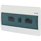 EATON INDUSTRIES - Quadro distribuzione compatto ECO, incasso, 1 file, 18 unità passo, IP40, BC-U-1/18-ECO CENTR. INC. P./TR. 18.