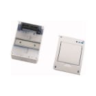 EATON INDUSTRIES - Quadro distribuzione compatto ECO, a vista, 1 file, 5 unità passo, IP40 BC-O-1/5-TW-ECO CENTR. PAR. P/C. IP40 5M