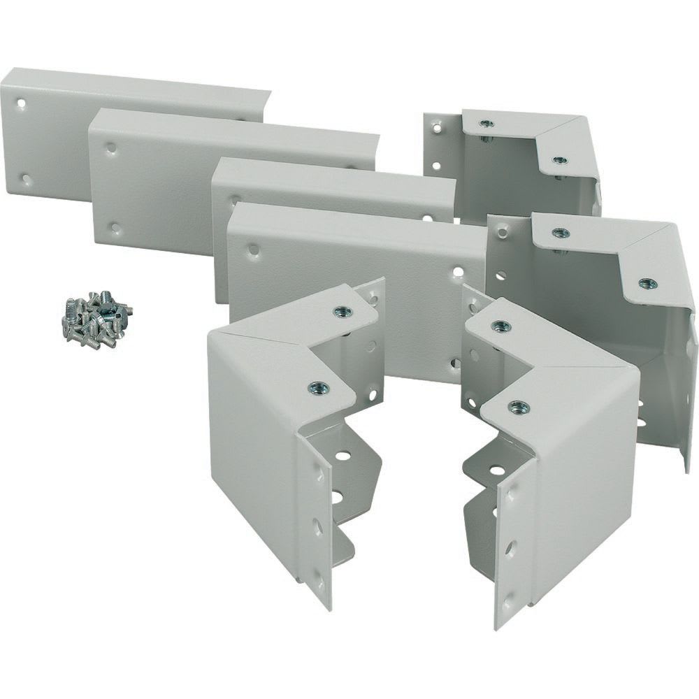 EATON INDUSTRIES - Zoccolo H100 AxLxP=100x425x400mm, grigio, APR. XEL 425L 400P.