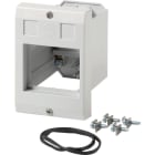 EATON INDUSTRIES - Custodia isolata E-PKZ0 H x W x D 129 x 90 x 115 mm sezione 45 mm base a incasso.