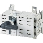 EATON INDUSTRIES - Sezionatore di carico DC 125A 2P, 2 NA, Contatto NC, maniglia rotativa grigia, Da incasso in sistemi di distribuzione modulare.
