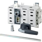 EATON INDUSTRIES - Sezionatore di carico DC 250A 2P, 2 NA, 2 Contatto NC, maniglia rotativa grigia, comando rinviato, lunghezza asta 300mm.