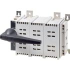 EATON INDUSTRIES - Sezionatore di carico DC, 800A, 2 poli, 1 NA, 1 NC, maniglia grigia premontata, da incasso in sistemi di distribuzione modulare.