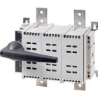 EATON INDUSTRIES - Sezionatore di carico DC 1000A, 2 poli, 1 NA, 1 NC, maniglia rotativa grigia, Da incasso in sistemi di distribuzione modulare.