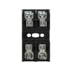 EATON INDUSTRIES - Blocco portafusibile, bassa tensione, 20A, AC/DC 600V, 41x31x76mm, 2P, UL/CSA, morsetto a vite BG3032S Buss Fuseblock WAS 2919.