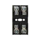 EATON INDUSTRIES - Blocco portafusibile, bassa tensione, 20A, AC/DC 600V, 41x31x76mm, 2P, UL/CSA, morsetto a vite BG3032S Buss Fuseblock WAS 2919.