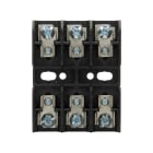 EATON INDUSTRIES - Blocco portafusibile, bassa tensione, 30 A, AC/DC 480 V, 61x31x76 mm, 3P, UL/CSA, morsetto a vite BG3033S FUSEBLOCK WAS 2967.