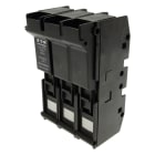 EATON INDUSTRIES - Fuseholder for 22mm x 127mm 3P, protected isolator, rapid operation, 63A, AC/DC 1500V, AC20B/DC20B, IEC.