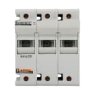 EATON INDUSTRIES - Portafusibile a bassa tensione 30 A AC/DC 600 V 200 kA 98x72x117 mm J 3P UL CSA con indicatore al neon CH30J3I 30AJ Indicator Fuseholder 3 Pole.