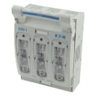 EATON INDUSTRIES - Sezionatore di potenza, bassa tensione, 250A, CA 690V, NH1, AC23B, 3p, IEC - EBH1O3TM1 Size 1 orizzontale FSD montaggio piastra con viti.