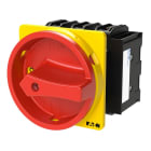 EATON INDUSTRIES - Interruttore generale P3, 80 A, da incasso, 3 poli, forma EA/SVB, colore rosso, azionamento rotativo di accoppiamento porta, 2HI11 P3-80/EA/SVB/2HI11.