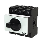 EATON INDUSTRIES - Interruttore P3, 80 A, montaggio quadro distribuzione servizio, 3 poli, forma IVS, colore nero, maniglia corta P3-80/IVS.