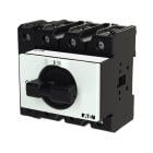 EATON INDUSTRIES - Interruttore P3-80/IVS/N, 80 A, montaggio quadro distribuzione servizio, 4 poli, colore nero, maniglia corta.