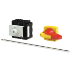 EATON INDUSTRIES - Interruttore generale P3, 80 A, a comando rinviato, 3 poli, forma M4/K2-R, colore rosso, maniglia corta, HI11 -> P3-80, a comando rinviato, 3 poli, forma M4/K2-R, colore rosso, maniglia corta, HI11