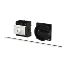 EATON INDUSTRIES - Interruttore generale P3, 80 A, a comando rinviato, 3 poli, forma M4/SVB, colore nero, azionamento rotativo di accoppiamento porta P3-80/M4/SVB-SW.