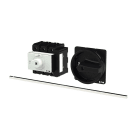 EATON INDUSTRIES - Interruttore generale P3, 80 A, a comando rinviato, 3 poli, forma M4/SVB, colore nero, azionamento rotativo di accoppiamento porta, HI11 P3-80/M4/SVB-SW/HI11.