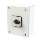 EATON INDUSTRIES - Interruttore generale P3, 80 A, montaggio a vista, 4 poli, forma SE, colore nero, maniglia corta P3-80/SE3/N.