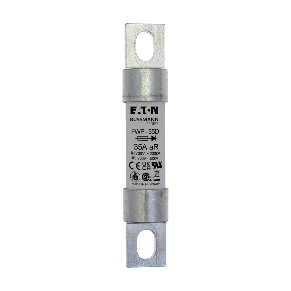 EATON INDUSTRIES - Cartuccia fusibile 35A 700V AC/DC 21x112mm aR UL FWP-35D SEMI-COND