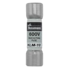 EATON INDUSTRIES - Cartuccia fusibile a bassa tensione 10 A AC/DC 600 V 10 x 38 mm integrata UL CSA KLM-10 LIMITRON FAST ACTING FUSE.
