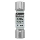 EATON INDUSTRIES - Cartuccia fusibile a bassa tensione 4 A AC/DC 600 V 10 x 38 mm integrata UL CSA KLM-4 LIMITRON FAST ACTING FUSE.