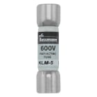 EATON INDUSTRIES - Cartuccia fusibile a bassa tensione 5 A AC/DC 600 V 10 x 38 mm integrata UL CSA KLM-5 LIMITRON FAST ACTING FUSE.
